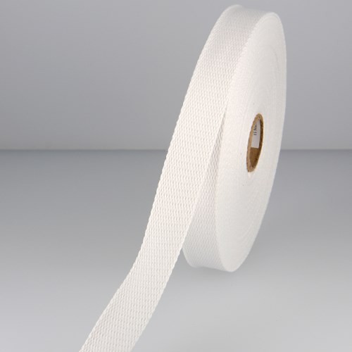 Sangle 30mm - Coton blanc