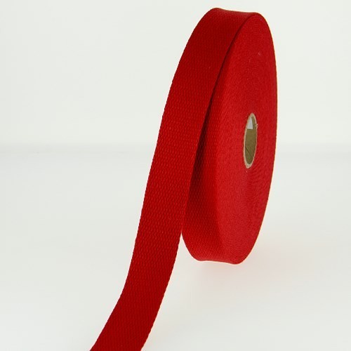 Sangle 30mm - Coton rouge