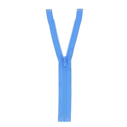 Mercerie - Fermeture éclair séparable  bleue