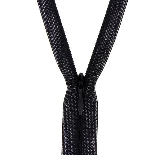 Mercerie - Fermeture éclair invisible noire