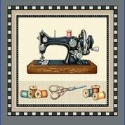 Carré - Machine et ciseaux