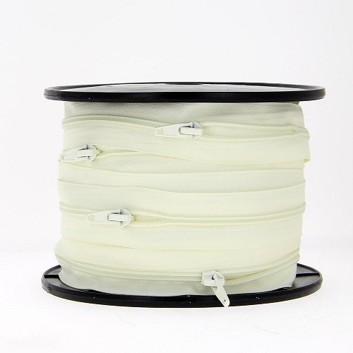 Mercerie - Fermeture éclair au mètre écrue