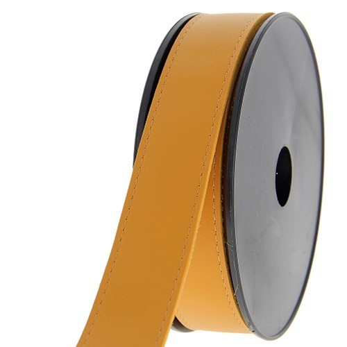 Sangle - Simili cuir moutarde