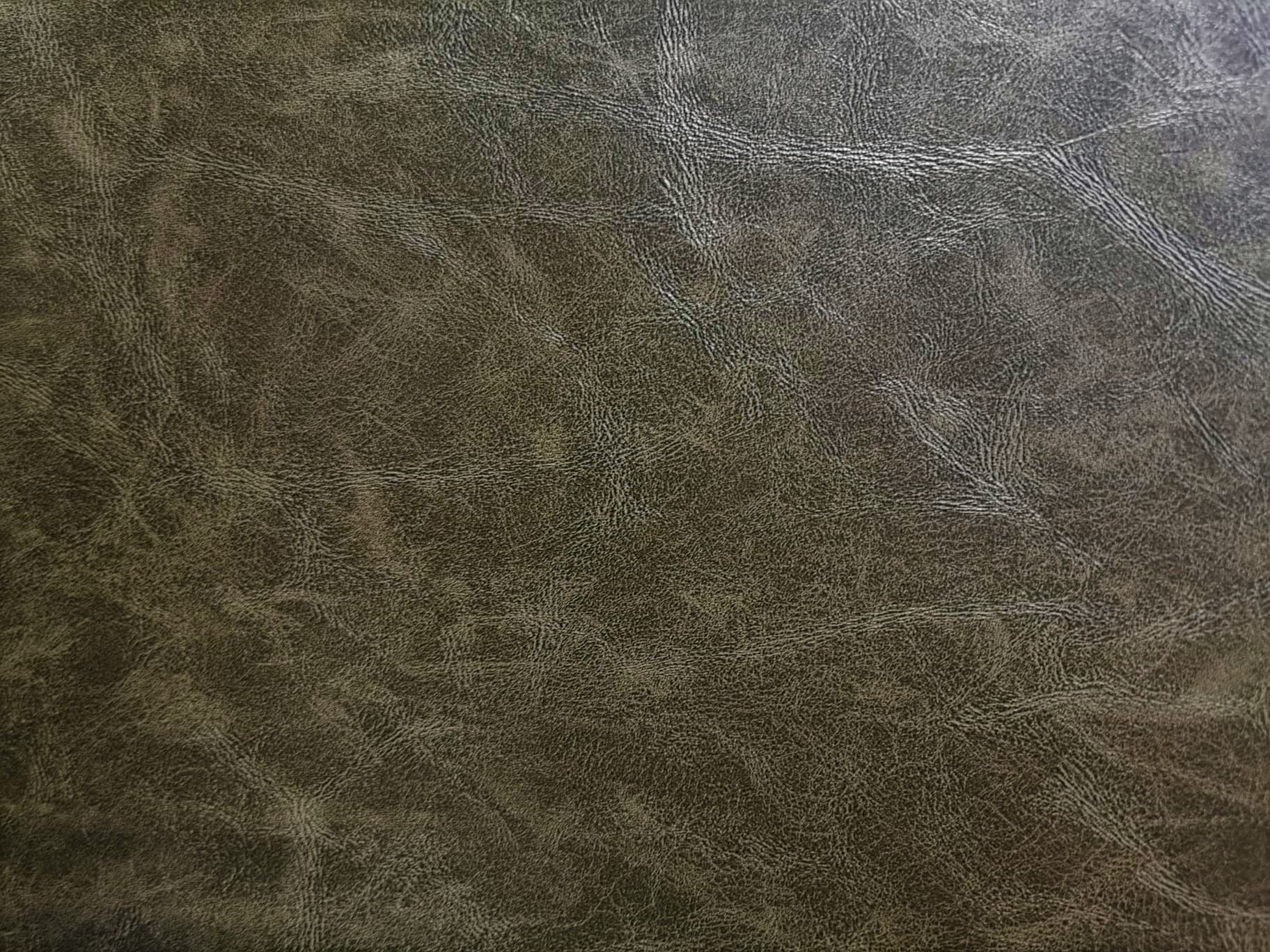 Simili cuir - Vieilli kaki