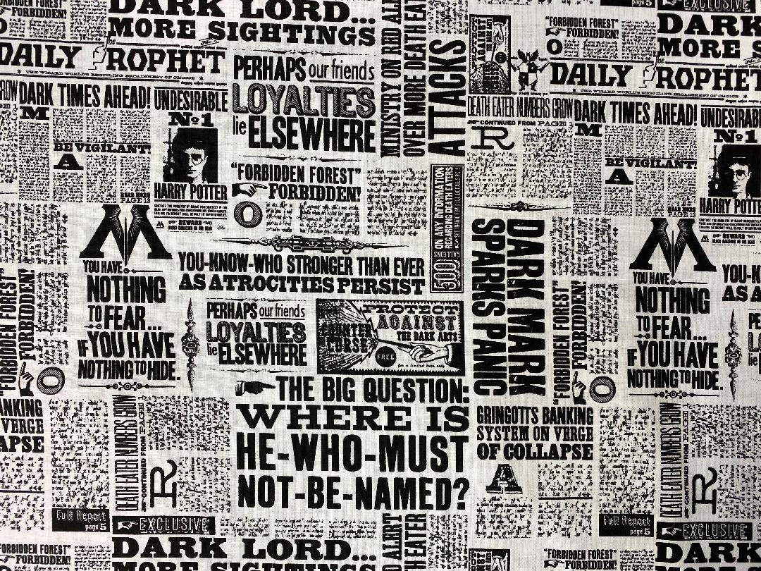 Licence - Harry Potter, gazette du sorcier