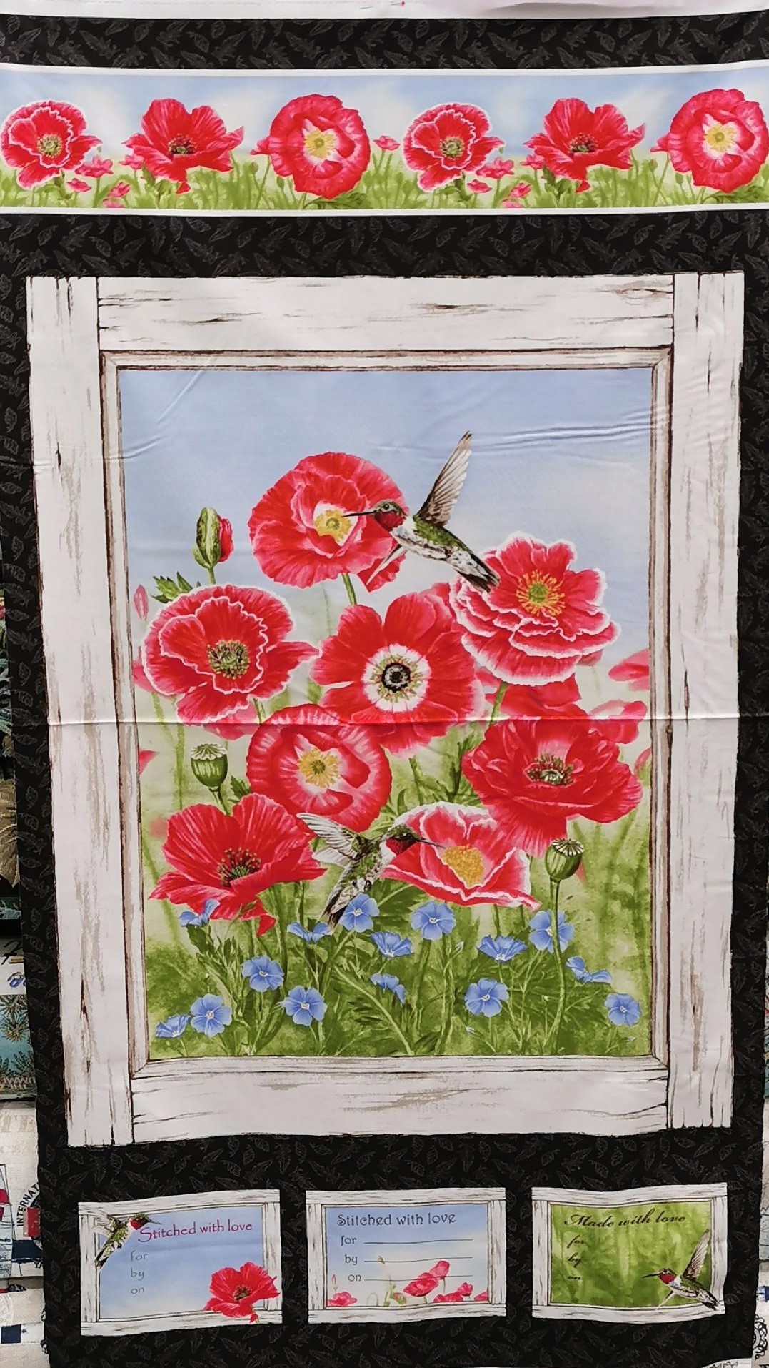 Panneau - Coquelicots 2