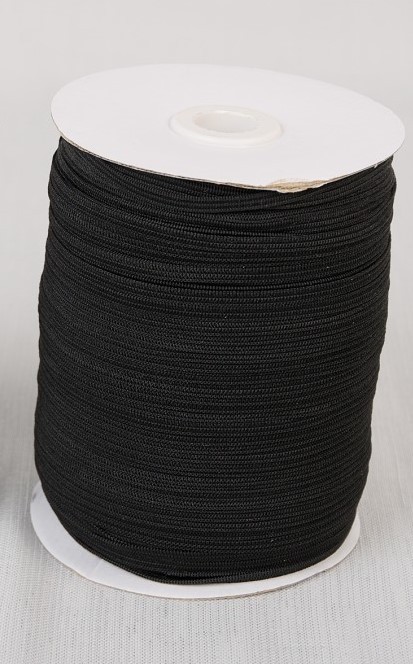 Mercerie - Élastique noir 5mm idéal masque