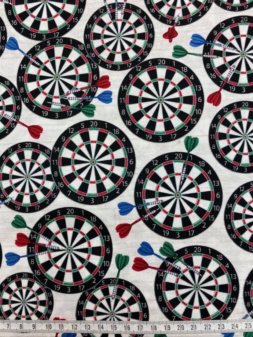 PATCH - Fléchettes fond blanc