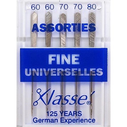 Mercerie - Assortiment d'aiguilles universelles 60 / 70 / 80