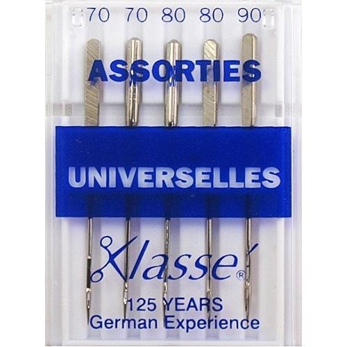 Mercerie - Assortiment d'aiguilles universelles 70 / 80 / 90