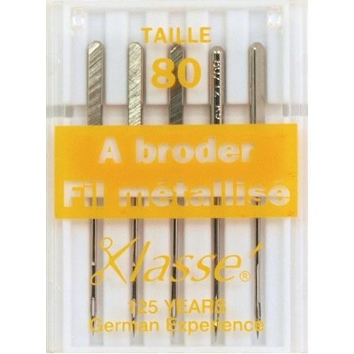 Mercerie - Aiguilles à broder, fil métallisé