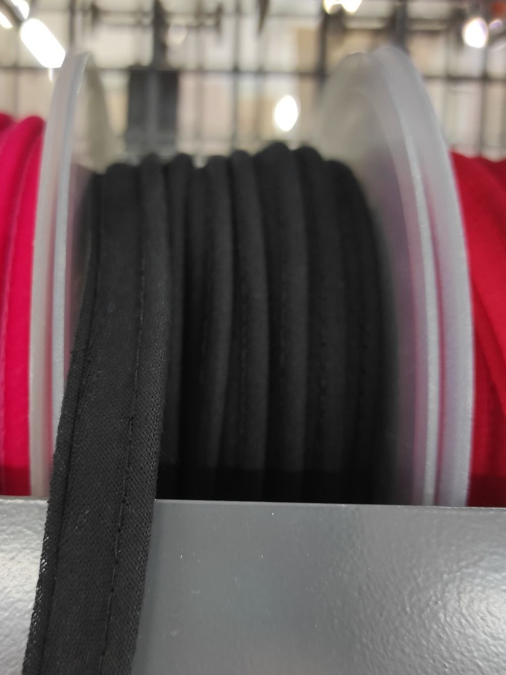 Mercerie - Passepoil polycoton 15mm noir