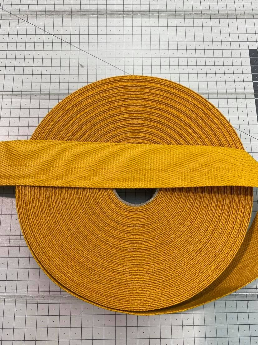 Sangle 40mm - Polyester moutarde