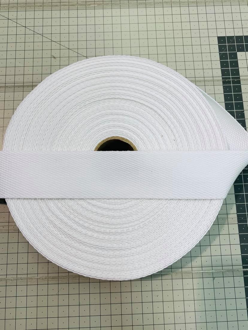 Sangle 40mm - Polyester blanche