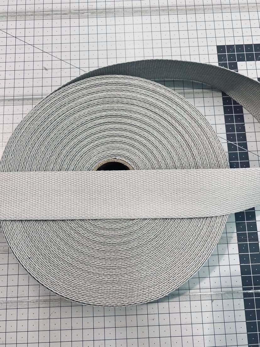 Sangle 40mm - Polyester gris claire