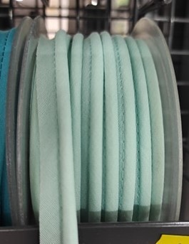 Mercerie - Passepoil polycoton 15mm bleu menthe