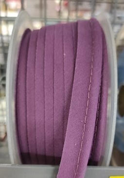 Mercerie - Passepoil polycoton 15mm violet