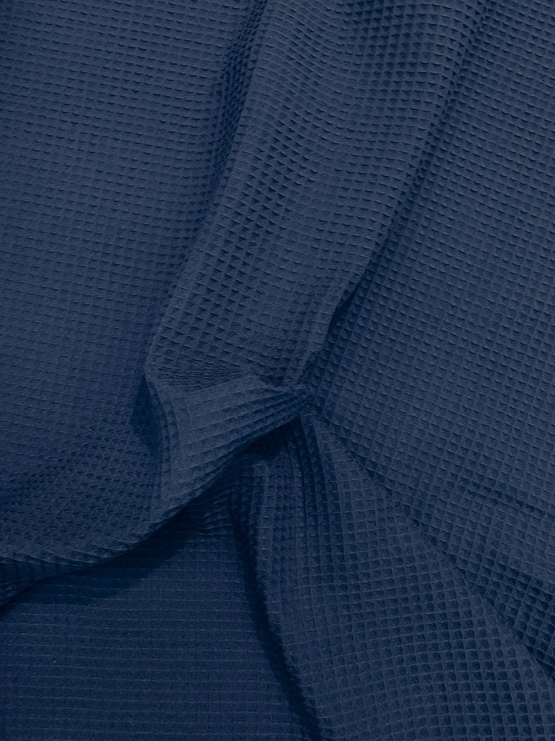 Nid d'abeille bleu marine