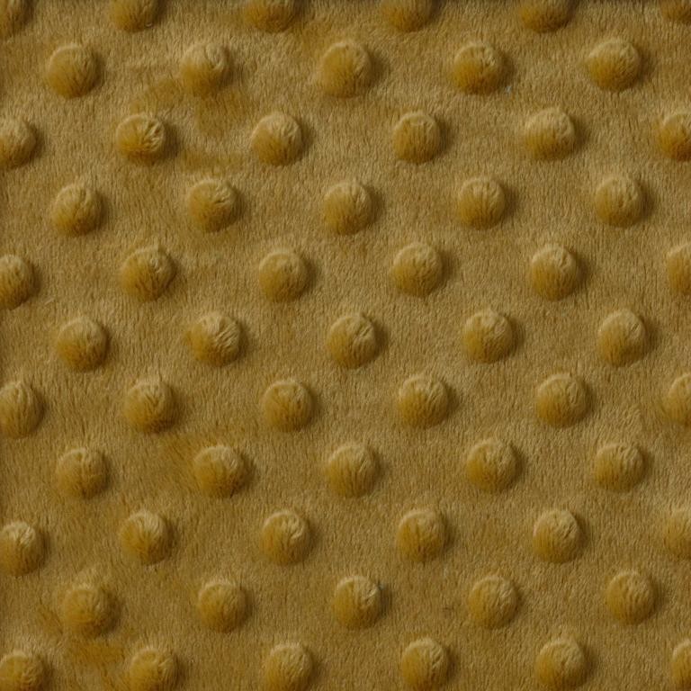 Minky - Tissu doudou camel