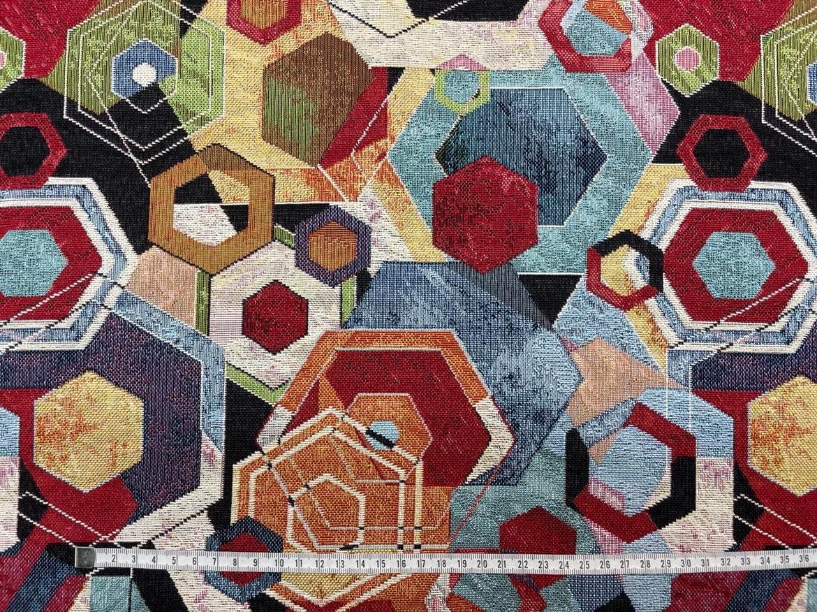 Coupon ameublement - Hexagones en folie