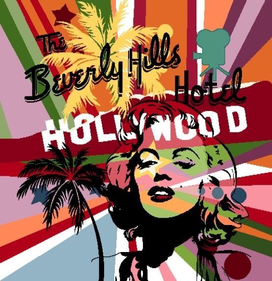 Carré - Marilyn Hollywood