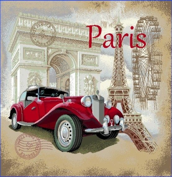 Carré - Paris en voiture