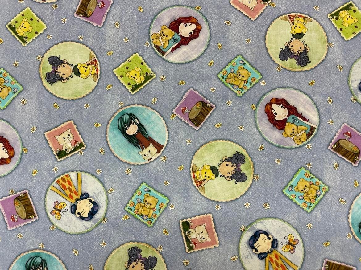 Patch - Little girls blue