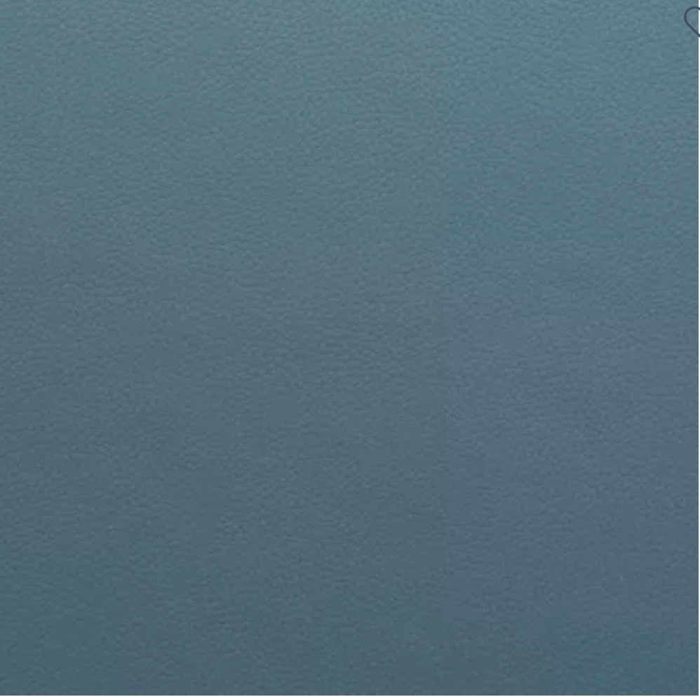 Simili cuir - Bleu glacier