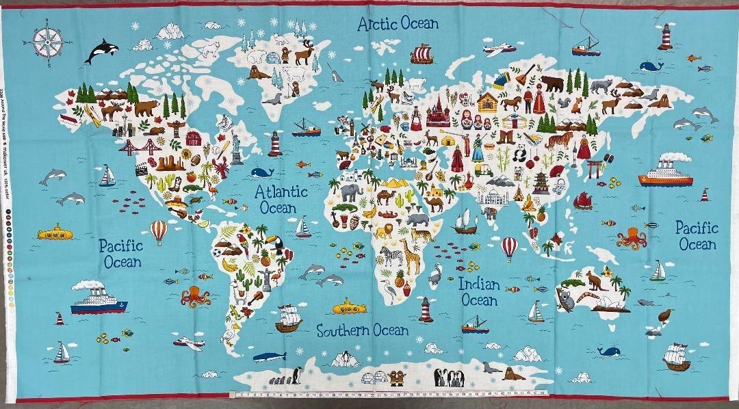 Panneau - Planisphere