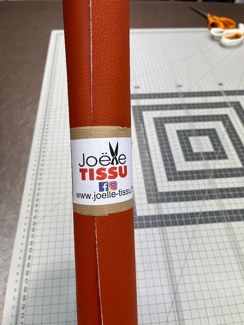 Simili cuir -terracota 50x70 cm