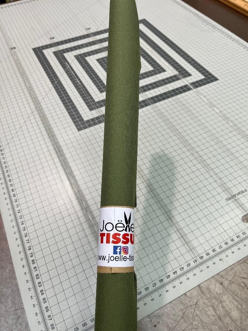 Bachette PVC - Kaki 50x70 cm