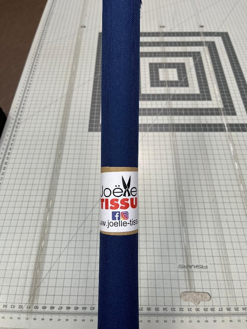 Bachette PVC - Bleu marine 50x70 cm