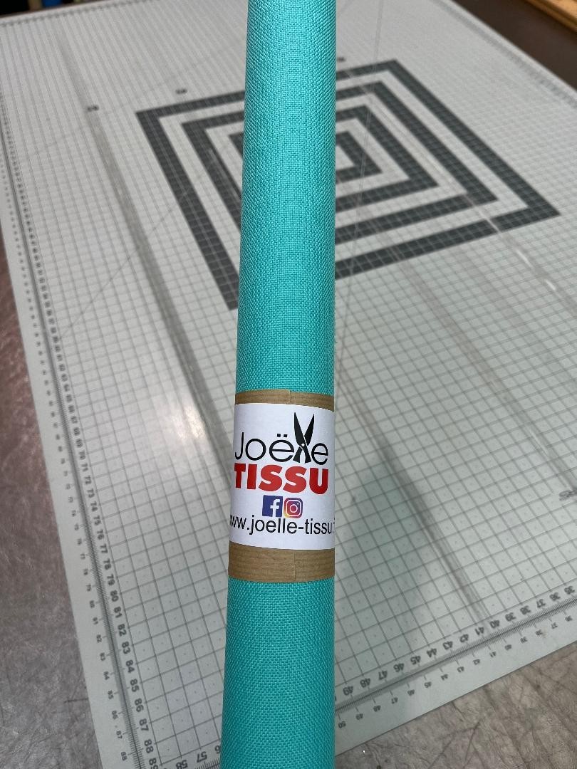 Bachette PVC - Turquoise 50x70 cm