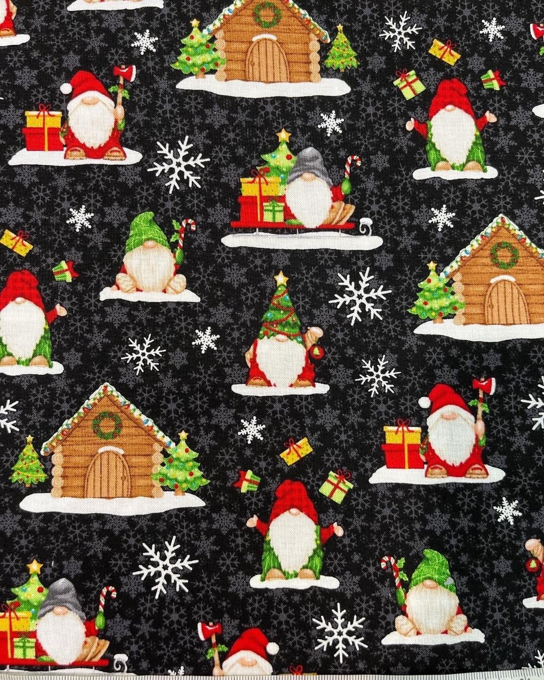 Patch - Gnomes chalet de noel