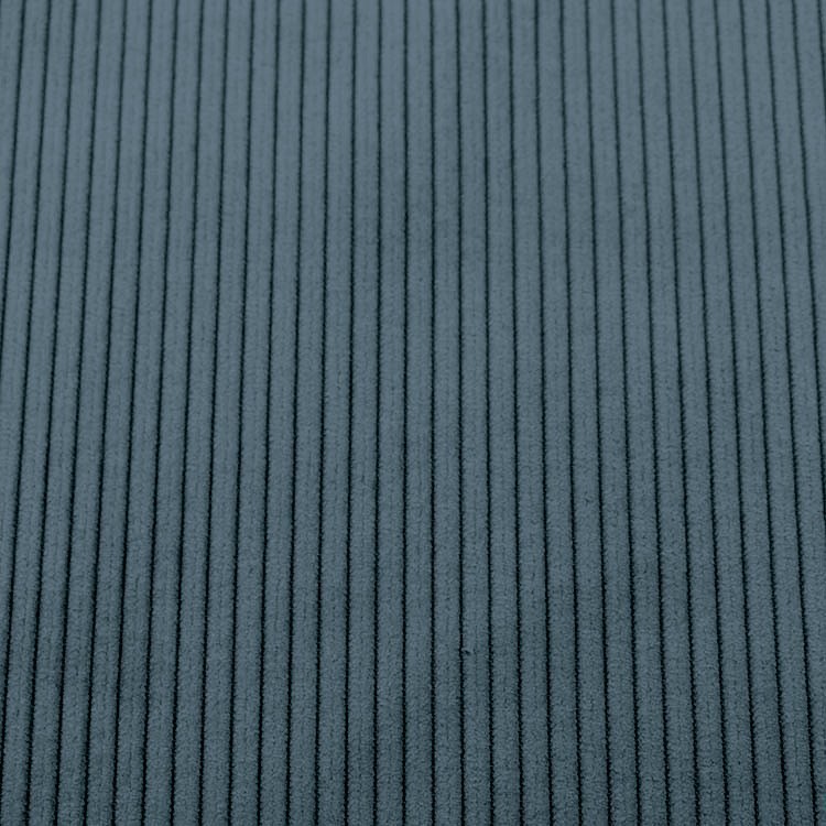 Coupon velours cottelé - Bleu