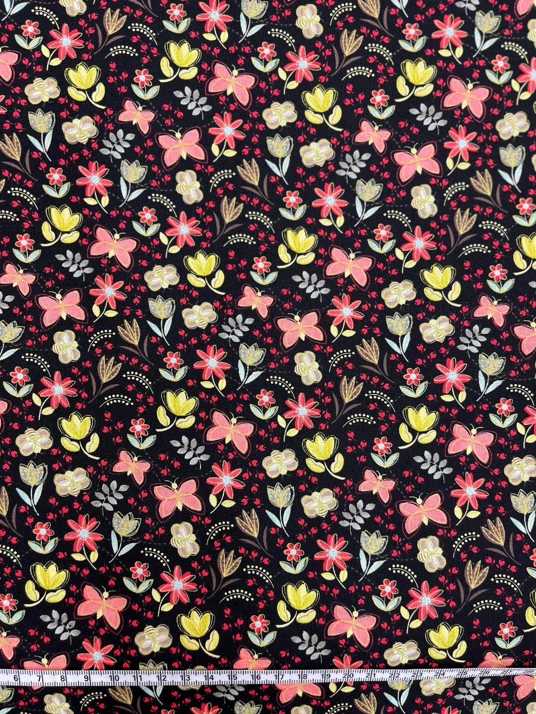 Patch - Fleurs papillon