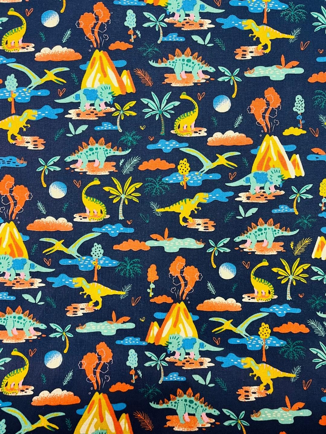 Coton 150 - Dinosaure