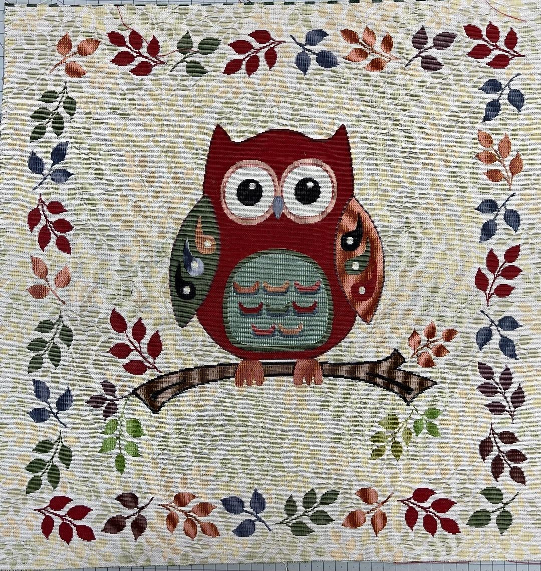 Carré - CHOUETTE ROUGE