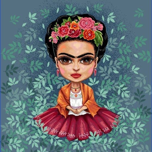 Carré -Frida petite