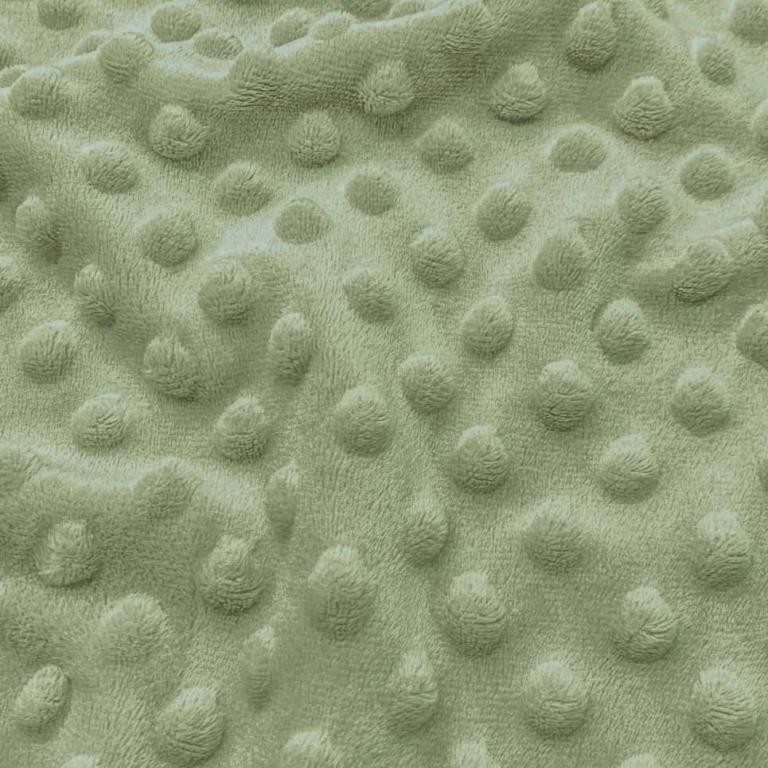 Minky - Tissu doudou romarin