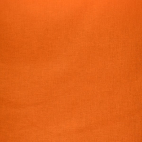 coton uni 150 cm orange