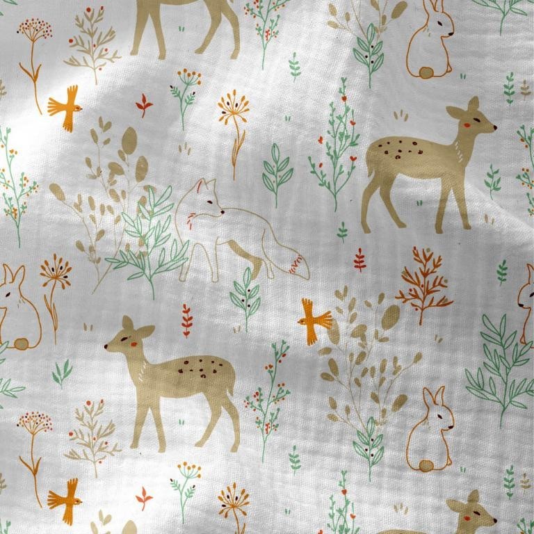 Double gaze la foret