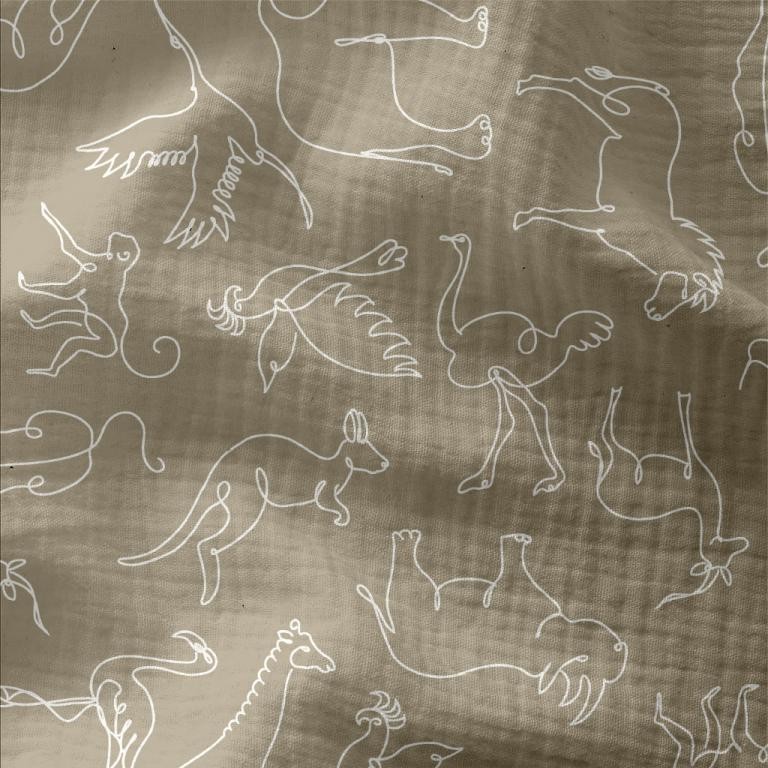 Double gaze les animaux