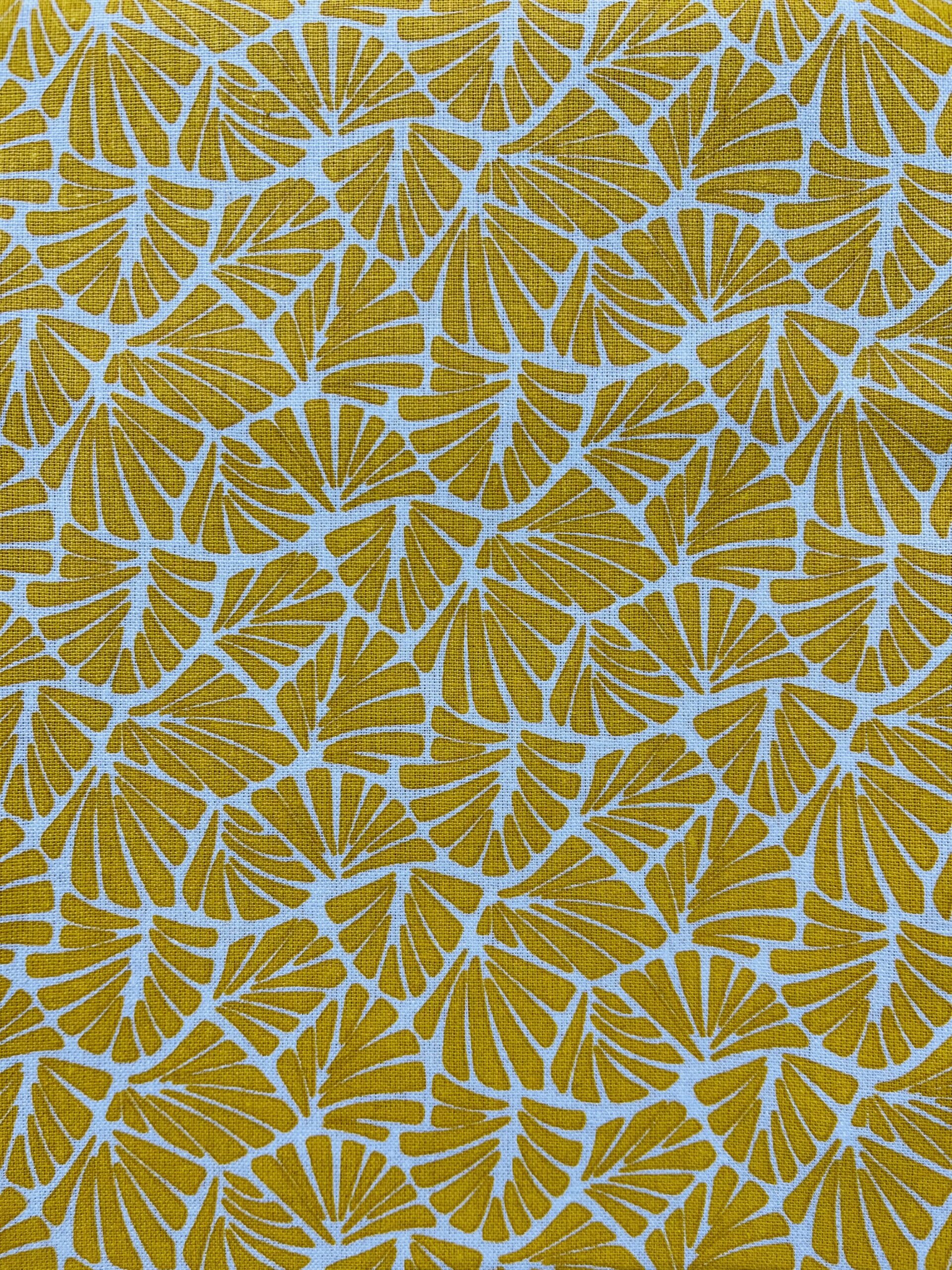 Coton 150 -feuille jaune