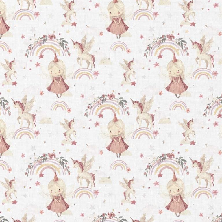 Coton numerique 150 -Fee et licorne