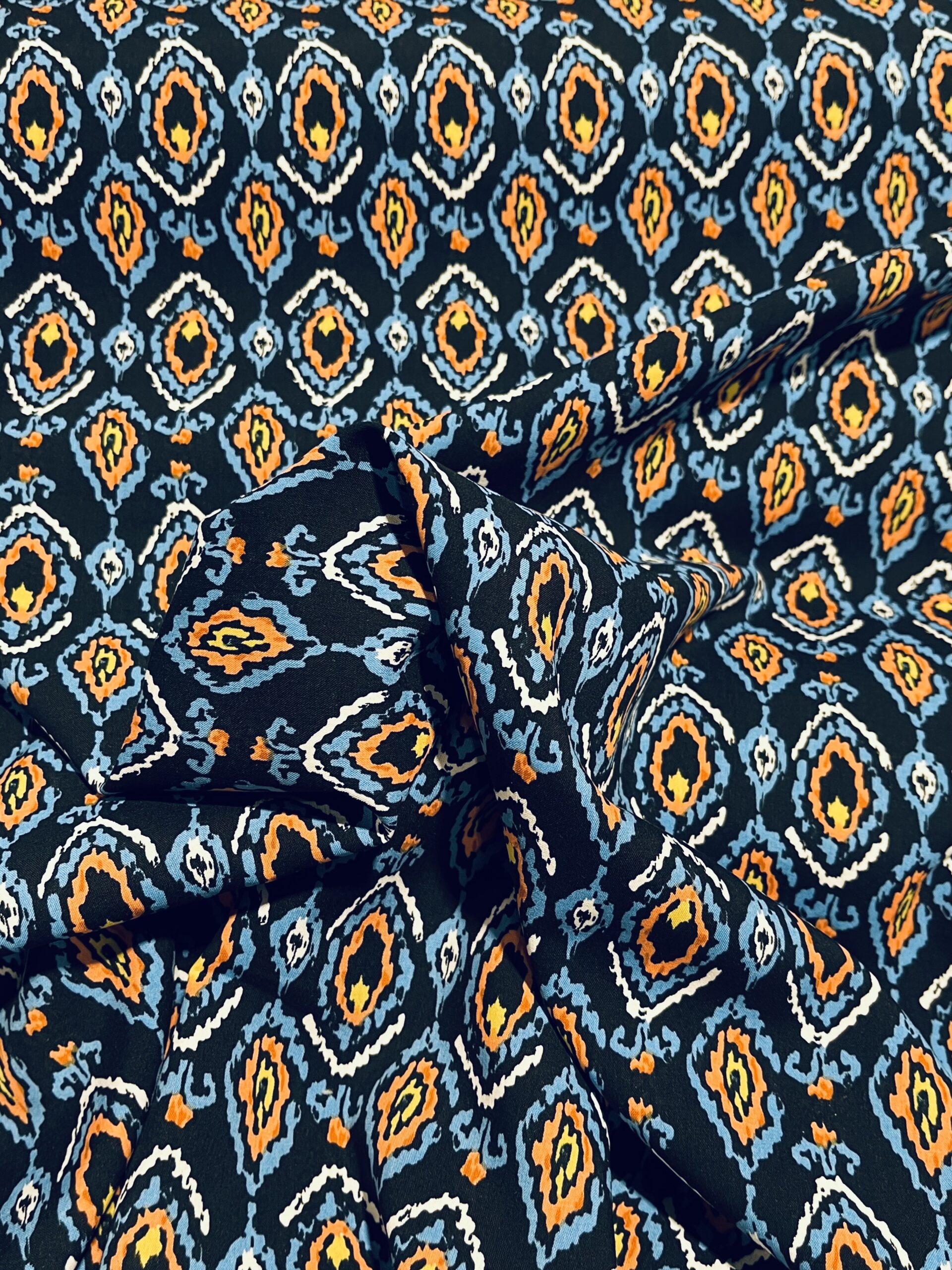 Graphic royal orange