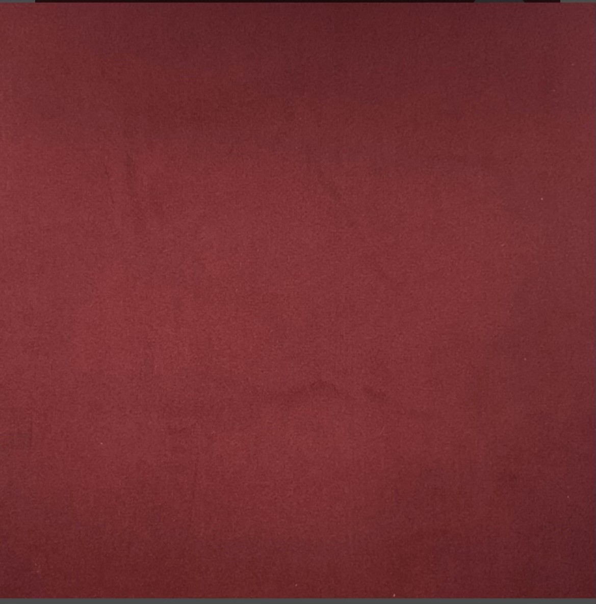 Coupon velours lisse Grenat