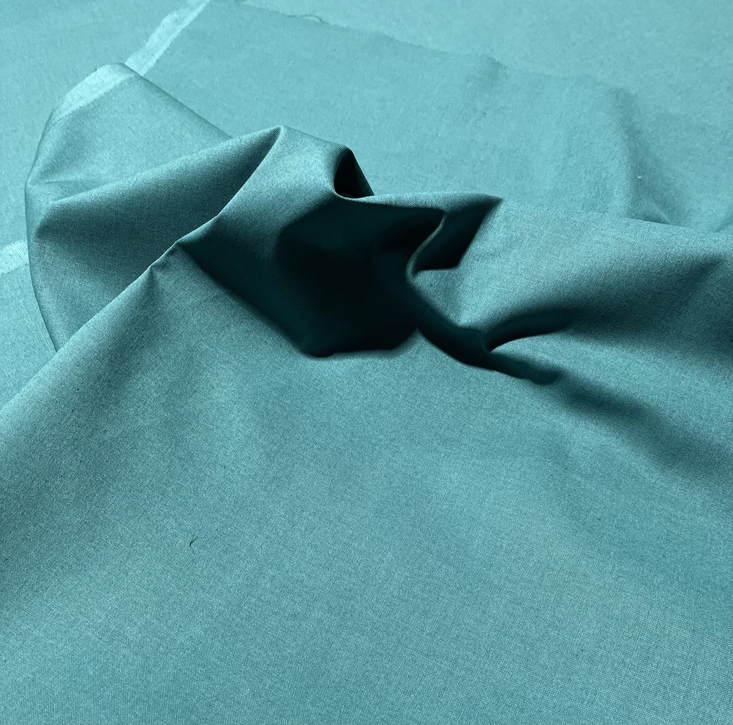 Coton uni Turquoise