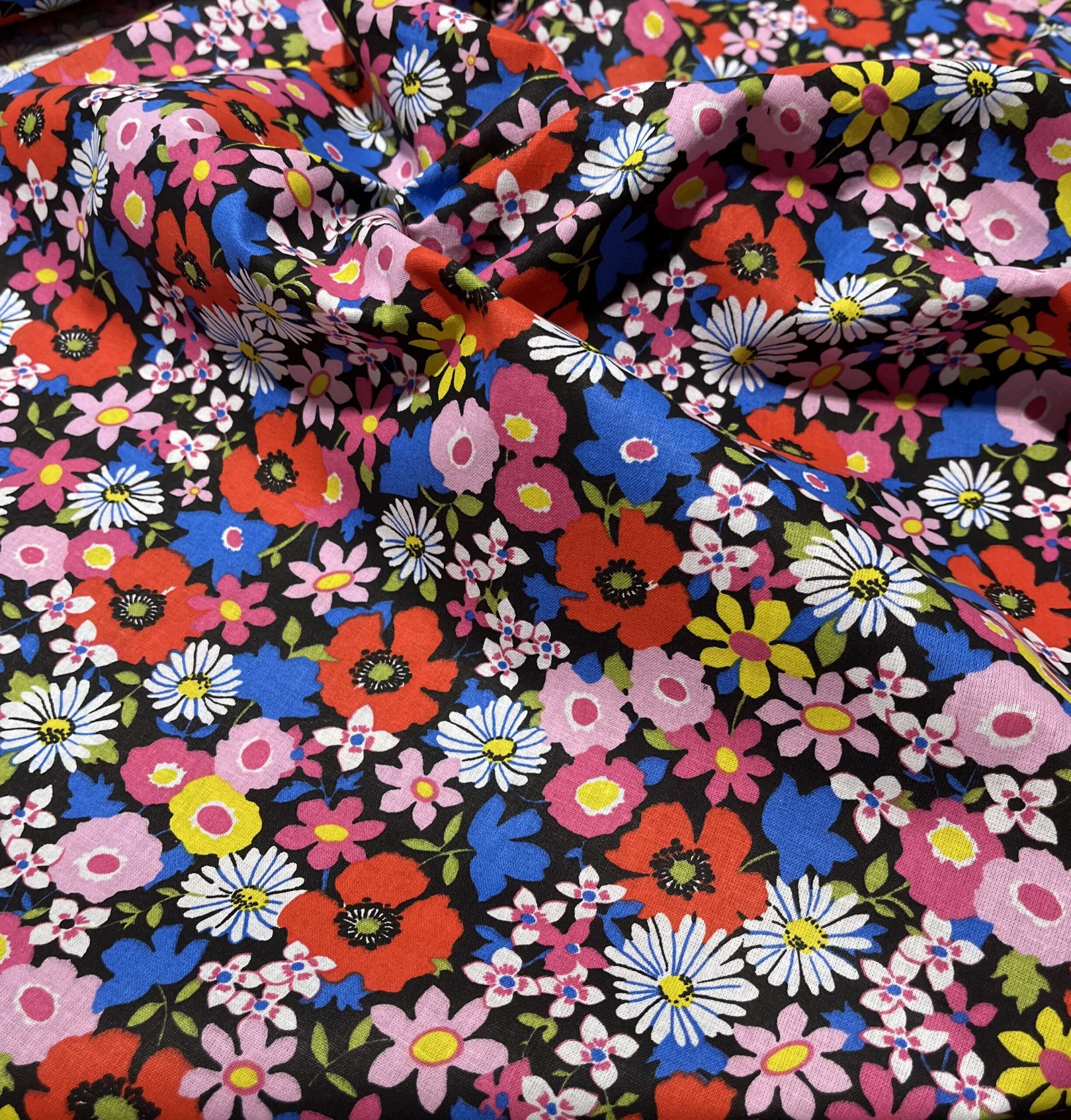 Coton 150 -Coquelicots couleur