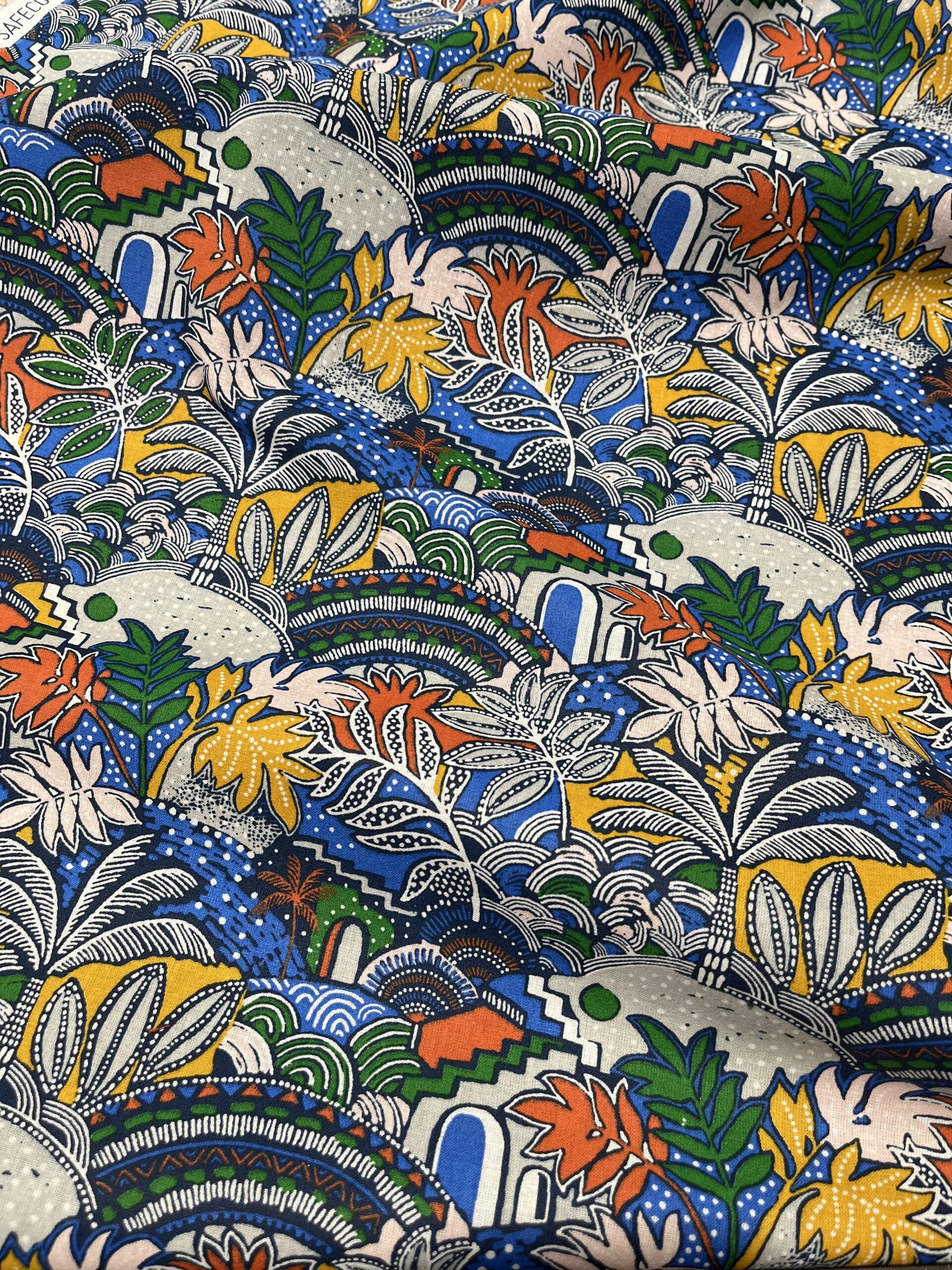 Coton 150 -Carthage bleu